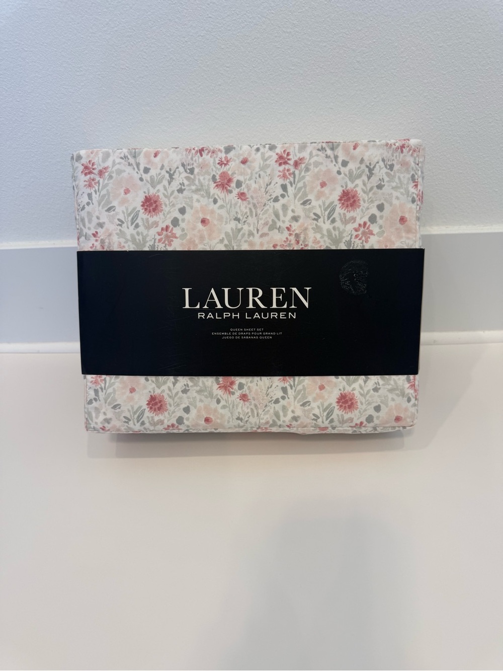 NWT Lauren Ralph Lauren Floral 100% Cotton Sheet Set in Queen Cottagecore